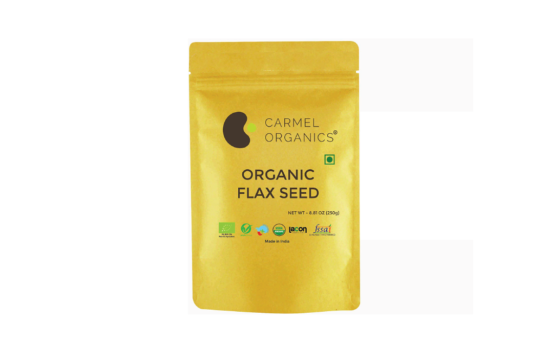 Carmel Organics Flax Seed    Pack  250 grams